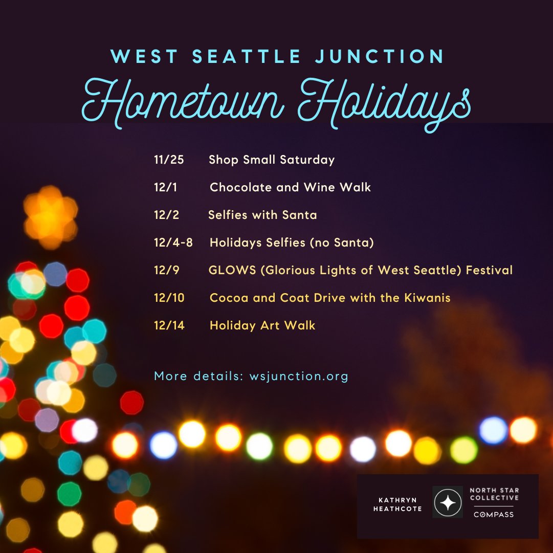 #wsjunction #junctionhometownholidays #ilovewestseattle
#westseattleholidays #seattleholidays #kathrynheathcote
#thenorthstarcollective #compassseattle #seattlerealestate
#seattleagent #westseattlerealestate #westseattle
@homewithheathcote