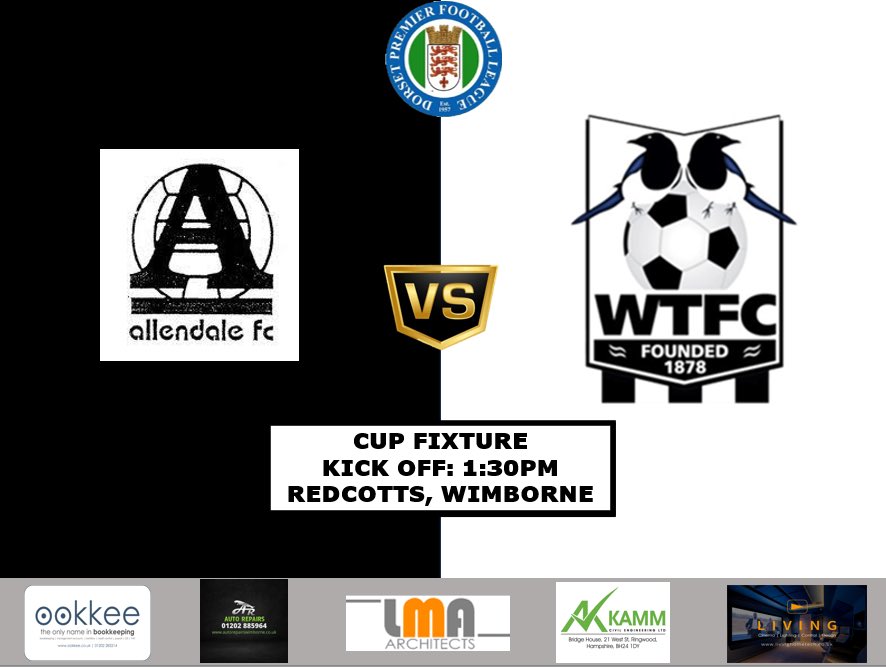 🗓️WEEKEND FIXTURE🗓️ We make the short trip across Wimborne tomorrow to face Allendale FC in the Cup! #UpTheMagpies