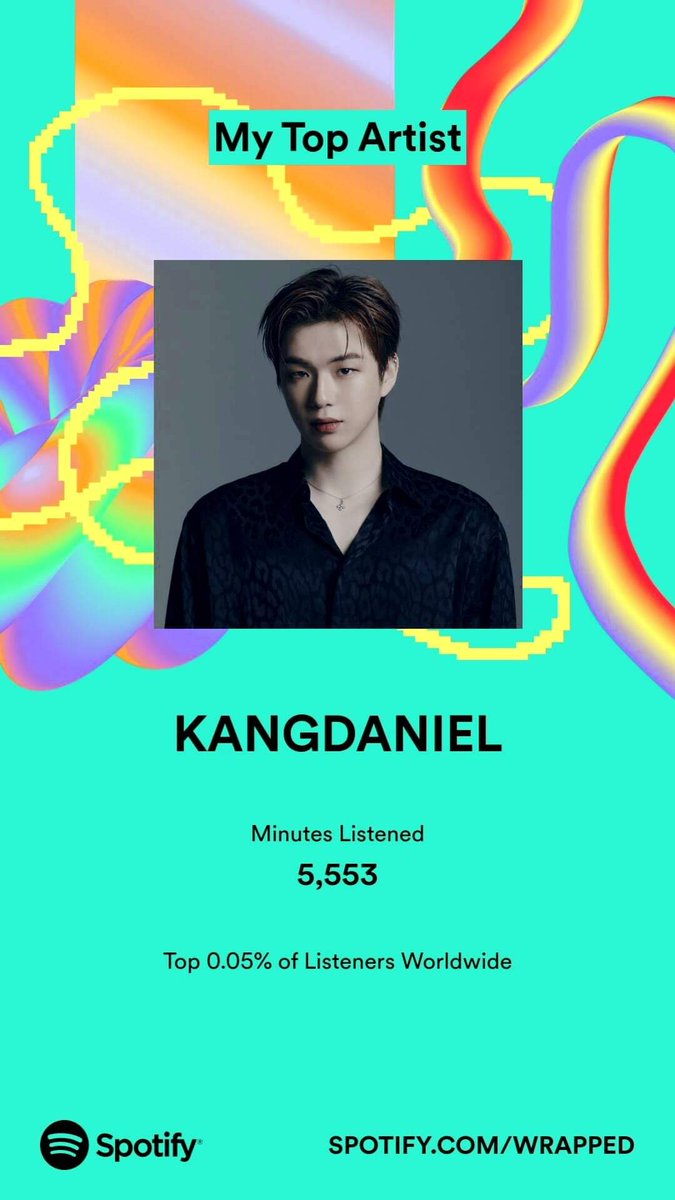 xjercelx's tweet photo. Wrapping up 2023 with #KANGDANIEL
#강다니엘 🤩
#SpotifyWrapped2023 #SpotifyWrapped https://t.co/biRntP2zmy