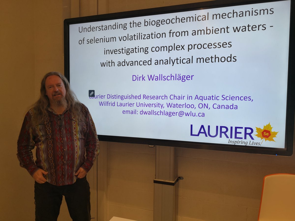Archaeology, Environmental Changes & Geo-Chemistry (@amgc_vub) on Twitter photo This week we hosted Prof. Dirk Wallschläger, a distinguished environmental chemist <a href="/LaurierResearch/">Laurier Research</a>. Besides engaging in insightful discussions, he presented a compelling seminar. We are looking forward to future collaborations! #EnvironmentalChemistry #selenium🧪👨🔬<a href="/researchvub/">Research VUB</a> This week we hosted Prof. Dirk Wallschläger, a distinguished environmental chemist <a href="/LaurierResearch/">Laurier Research</a>. Besides engaging in insightful discussions, he presented a compelling seminar. We are looking forward to future collaborations! #EnvironmentalChemistry #selenium🧪👨🔬<a href="/researchvub/">Research VUB</a>