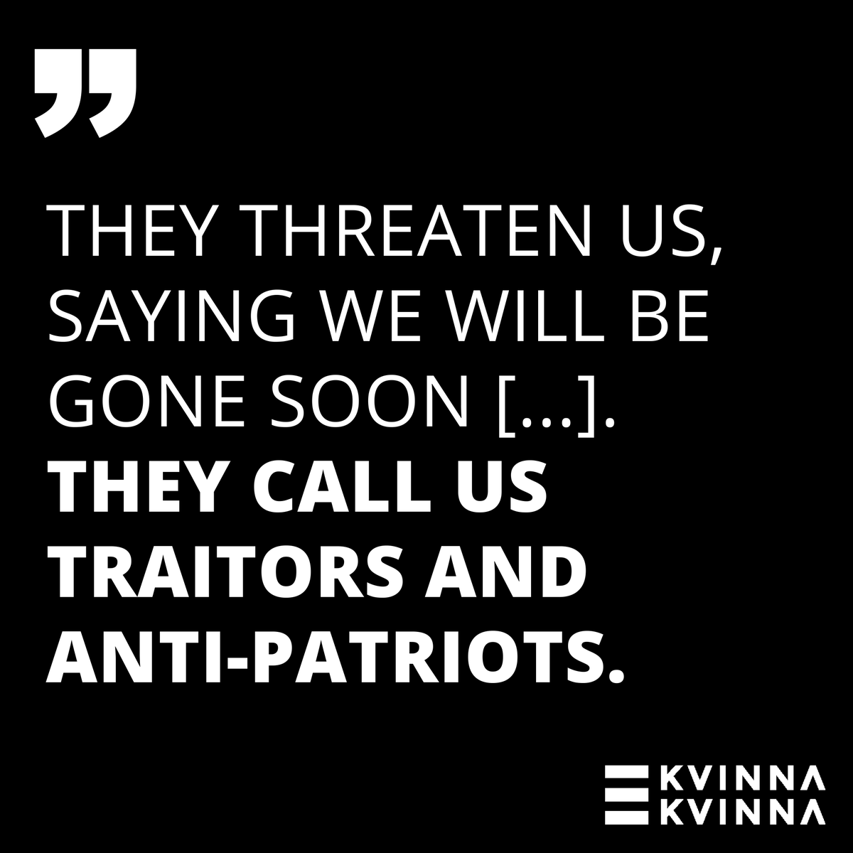 Kvinna till Kvinna International tweet media