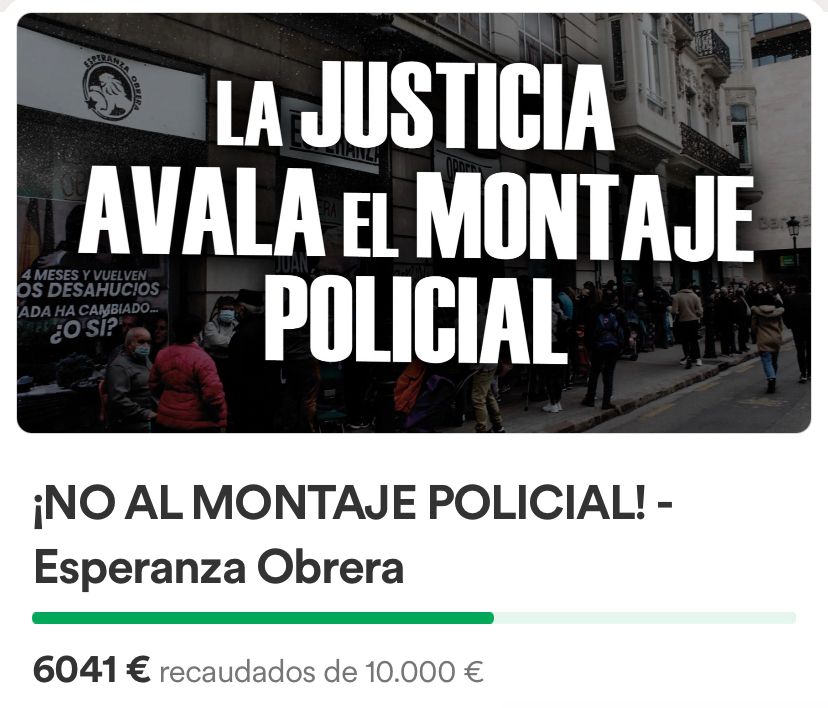 ¡HEMOS ALCANZADO EL 60% DEL OBJETIVO!

Gracias a todos los que estáis colaborando.

Sólo nos queda menos del 40% por completar. 
Seguro que con el esfuerzo de todos no tardaremos en conseguirlo. 

Puedes donar aquí: gofund.me/c82655af