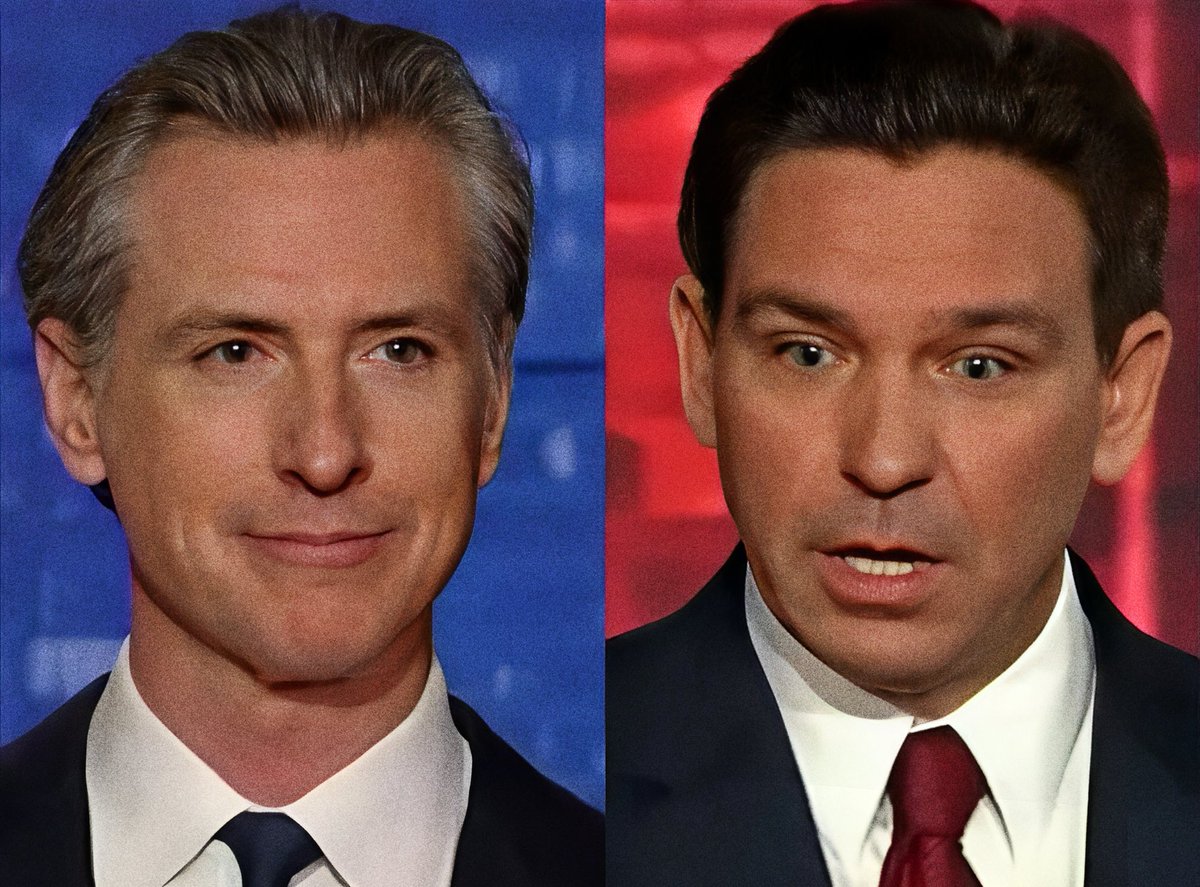 CalltoActivism's tweet photo. Gavin Newsom completely DESTROYED Ron DeSantis is the debate last night.
Do you agree? https://t.co/ZtgJpfKdcw