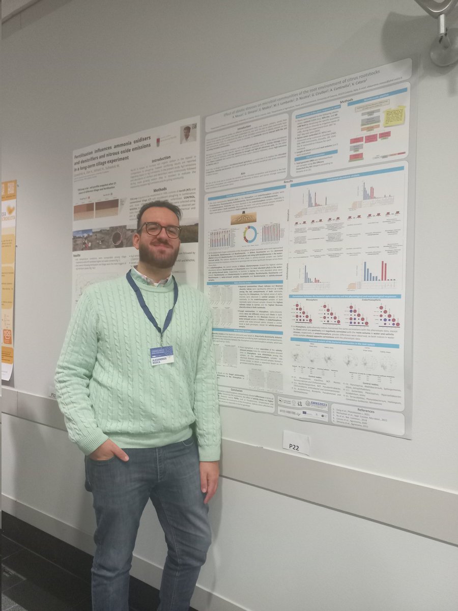 AlexandrosMosca's tweet photo. Glad to attend the Slovenian Microbiome Network Symposium!  #SMNS23 #plantmicrobiome #Maribor https://t.co/pwAETn7XjQ