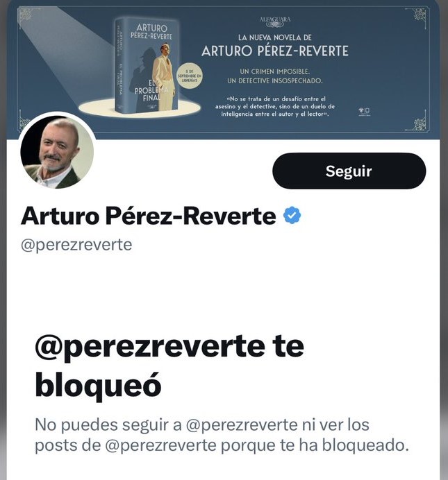 Ruego a los sectarios, fanáticos de ambos extremos y simples de piñón fijo que me den un respiro. Compadézcanse de este septuagenario, por favor. Llevo dos días dándole como un loco a la tecla de bloquear y ya tengo tendinitis en el dedo.