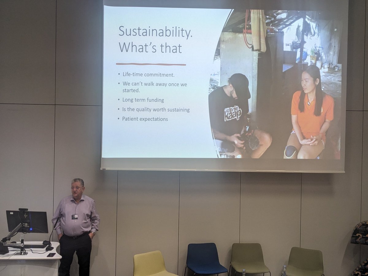 AlixChadwell's tweet photo. Brilliant point from Carson Harte around sustainability...it's important to understand whether the system is worth sustaining! #CDTPandOConference23 https://t.co/mFwMsyqboI