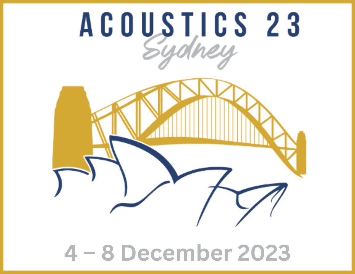 AIP_HQ's tweet photo. Are you headed to Sydney, Australia next week to #ExploreSound? #Acoustics23 has a fantastic lineup of workshops, networking events, and speakers planned for acousticians. Check out the schedule at: https://t.co/vaFa7esldd https://t.co/TgrJwjRwLS