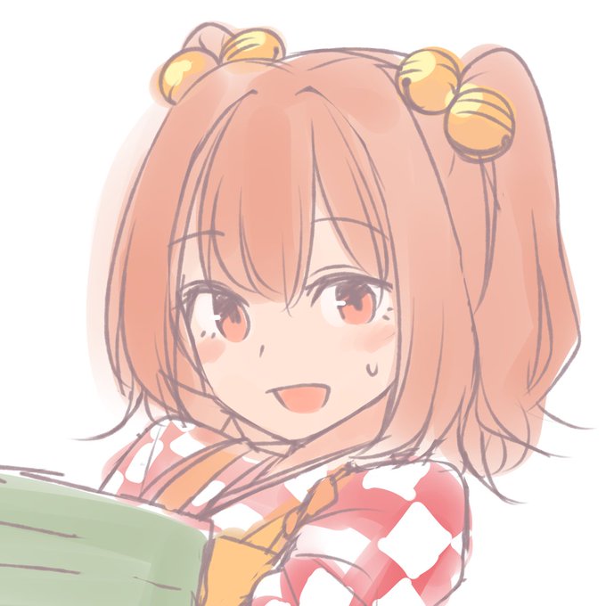 こすずちゃんすのラフ 