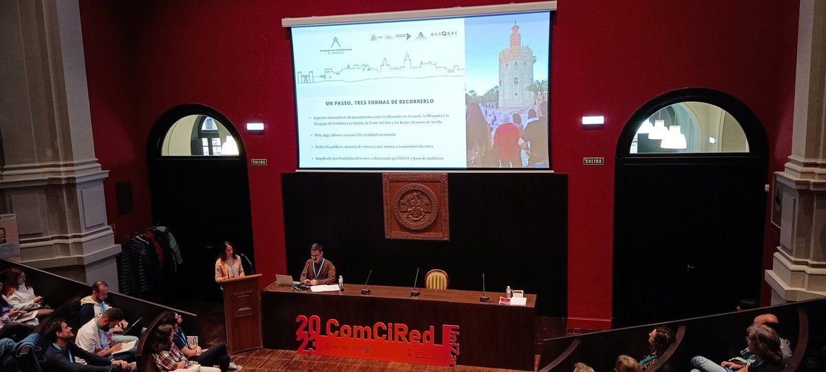 Última mañana intensa en #ComCiRed con la actualización del Libro de las UCC+I por #CésarLópezGarcía de <a href="/FECYT_Ciencia/">FECYT</a> y la presentación de exitosos proyectos en #ComunicaciónCientífica y #TransferenciaSocialConocimiento: ¡un intercambio de buenas prácticas espectacular! 🙌🏻