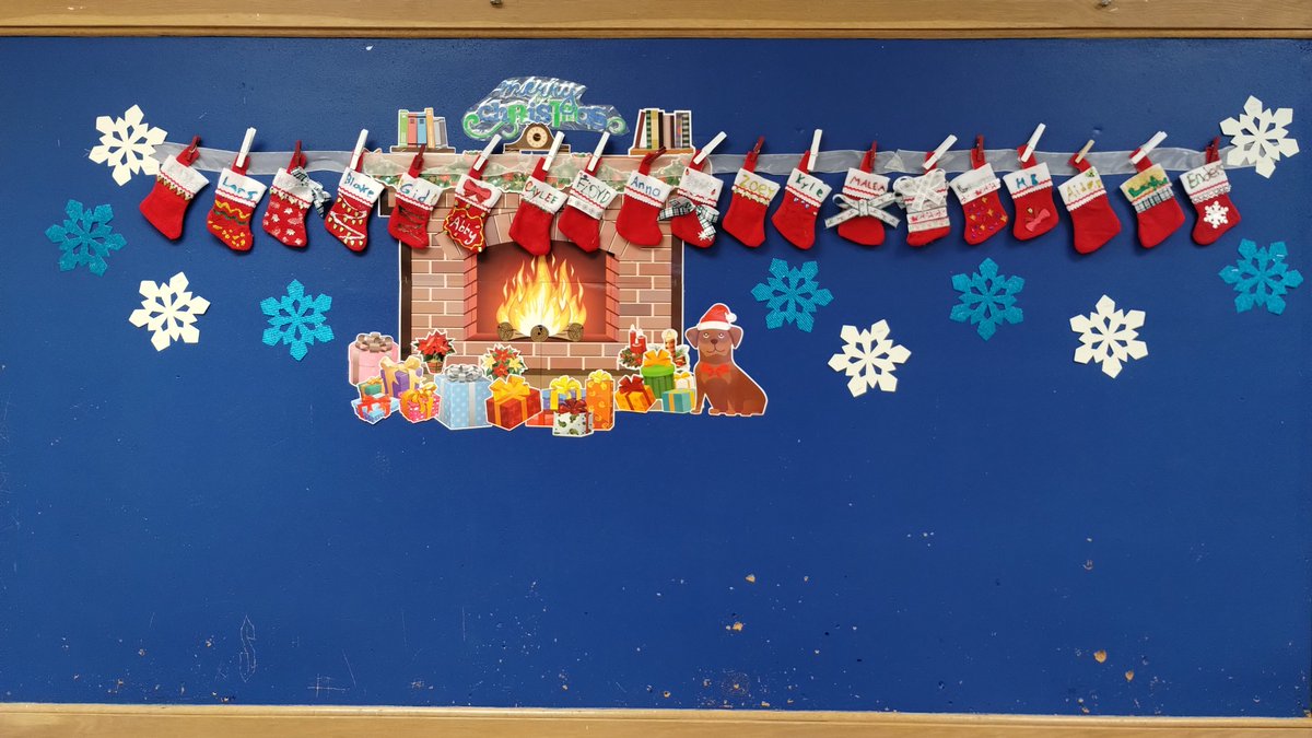 The stockings are hung in advisory. Just waiting for Saint Nick to fill them. <a href="/KM_Activities/">KM Activities</a> <a href="/KMHSGuidance/">KMHS Counseling Office</a> @KM