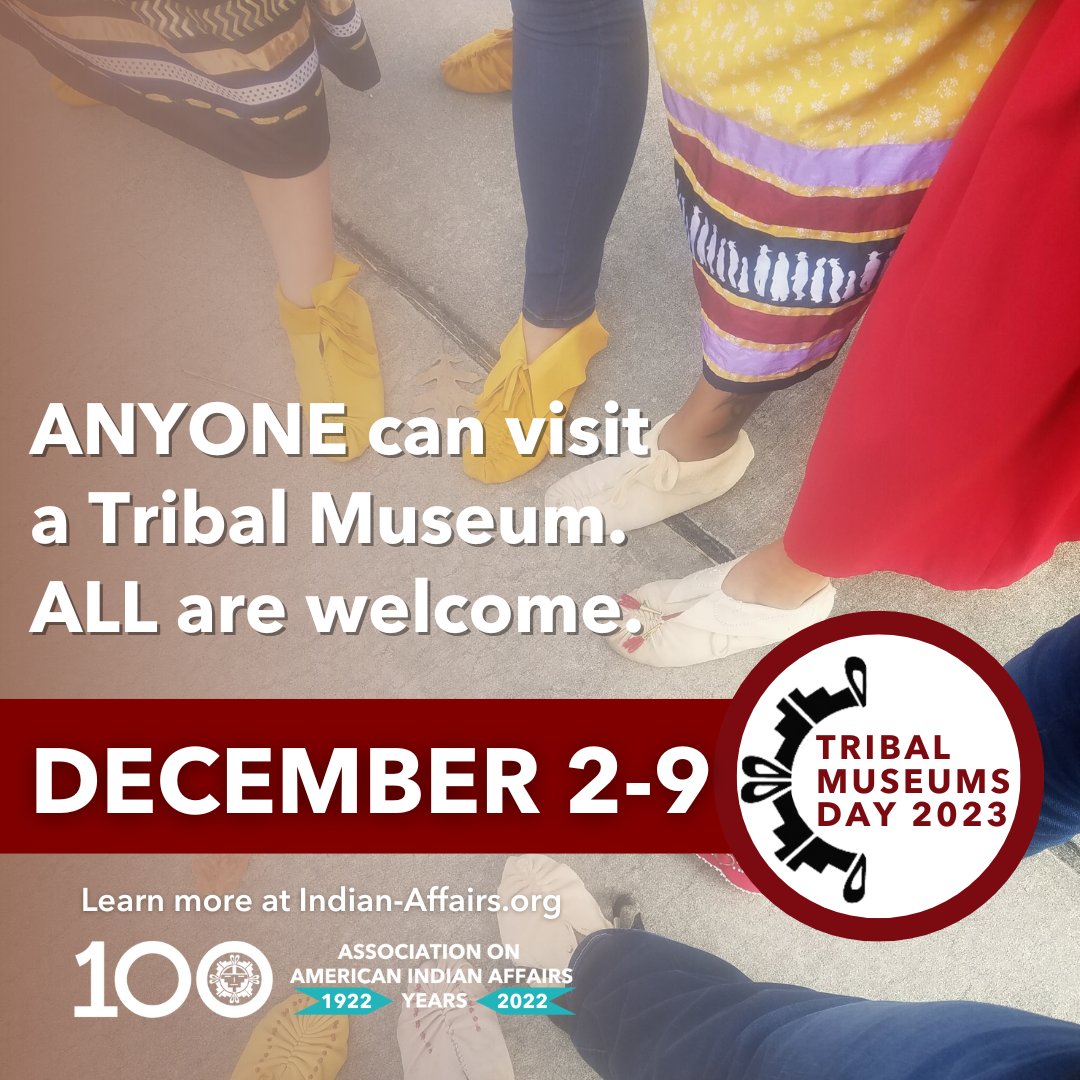 NATHPO_org's tweet photo. WATCH the Tribal Museums Day LIVE Online Event!
At 2 p.m. CT on December 2, tune in to the Association’s YouTube channel or Facebook page to watch live interviews from Tribal Museums across Native Country!
Visit https://t.co/zm54KMFN2u for more event details. #Native #Indigenou https://t.co/7KSMDlqPJj