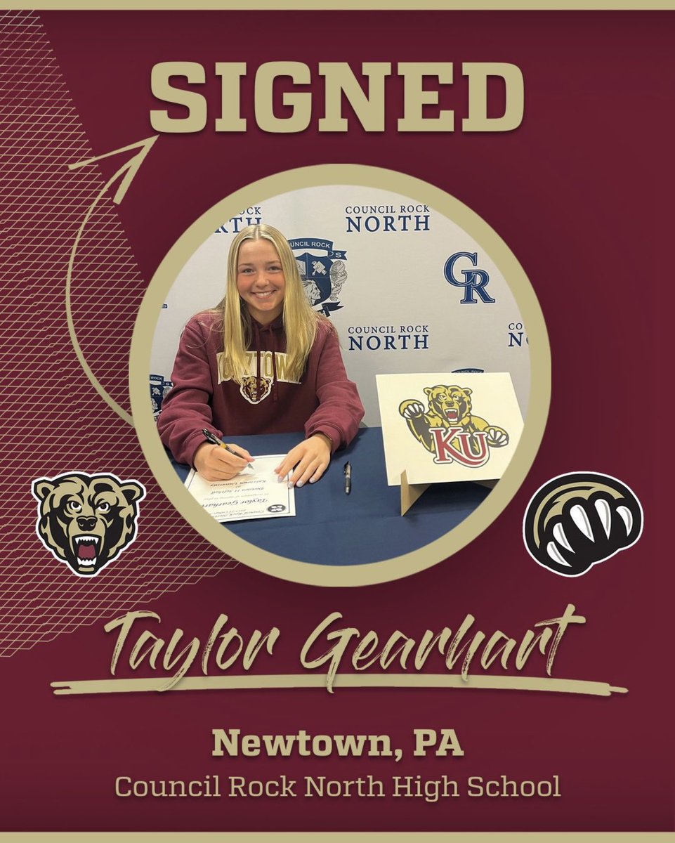 Welcome to the KU Softball family Taylor. #gobears