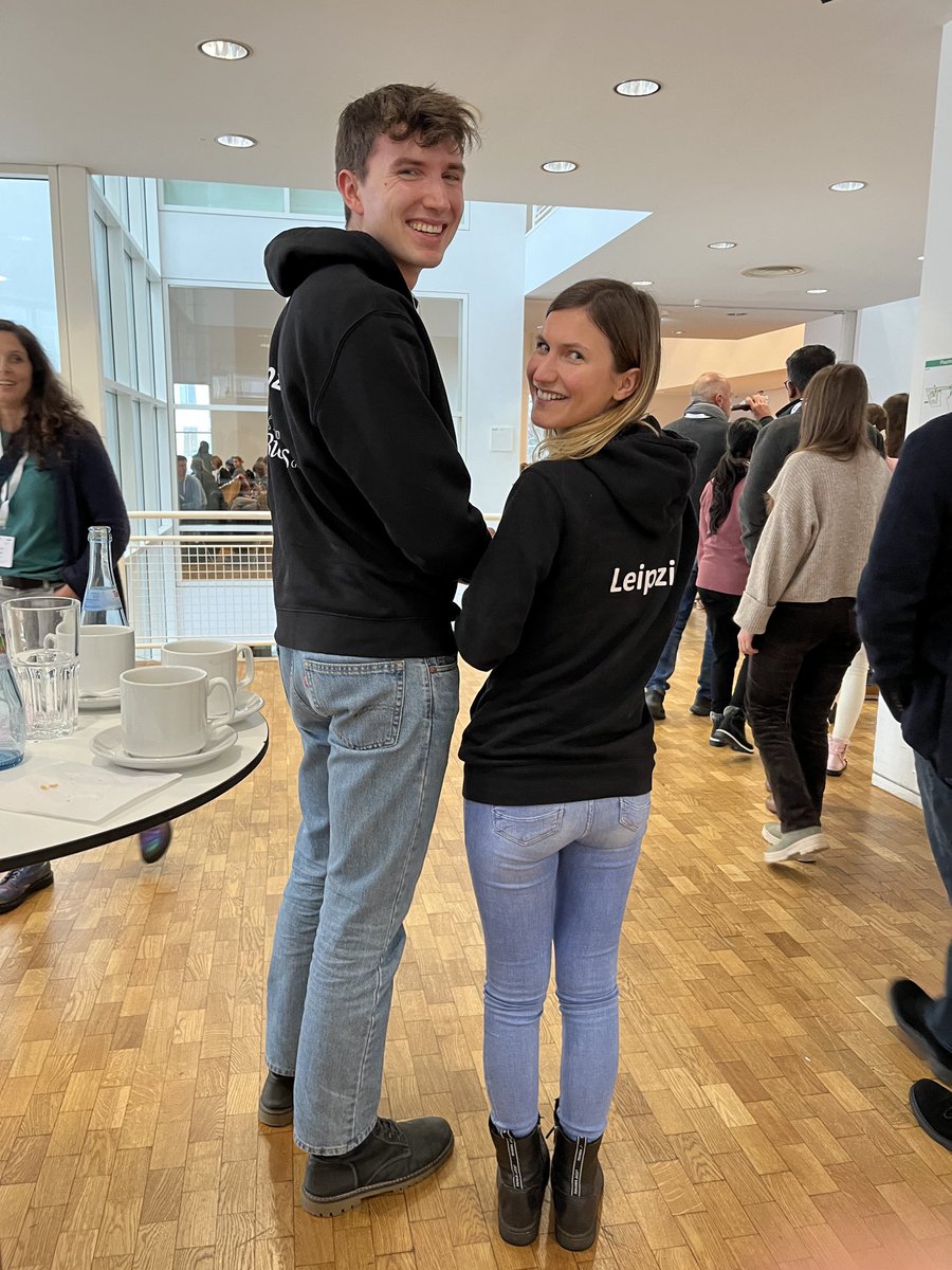 GBM_eV's tweet image. ⁦⁦@JuniorGBM⁩ Leipzig at #ImmuneEngineering in Ulm! Clara and Paul, great to see you and thanks for coming 👍🏻😊