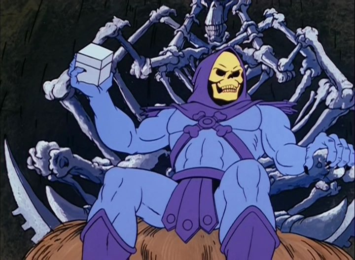 @DustyLeeCook Glorious. Have a Gen Z coworker who despite never having seen He Man episodes (except on You Tube) does a spot-on perfect Skeletor. M’YEAAH