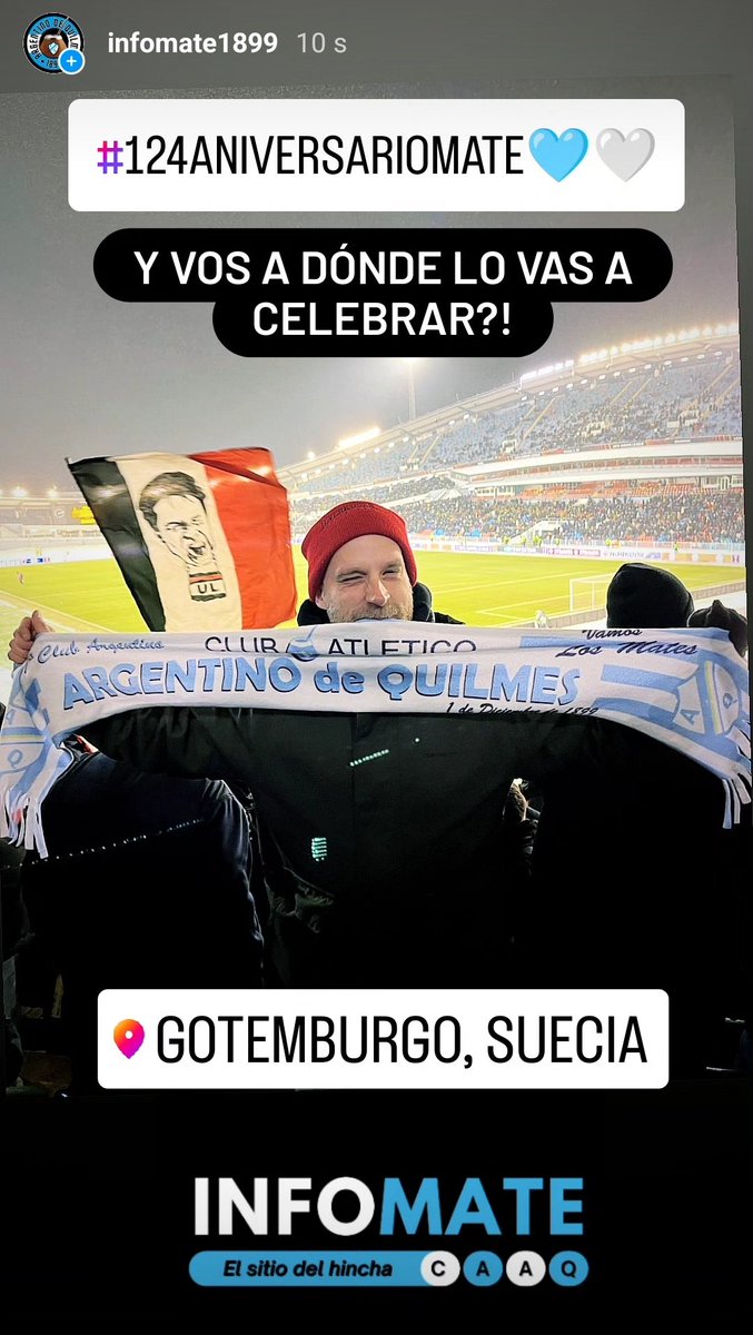 Se celebra en todo el mundo

#114AniversarioMate 🩵🤍