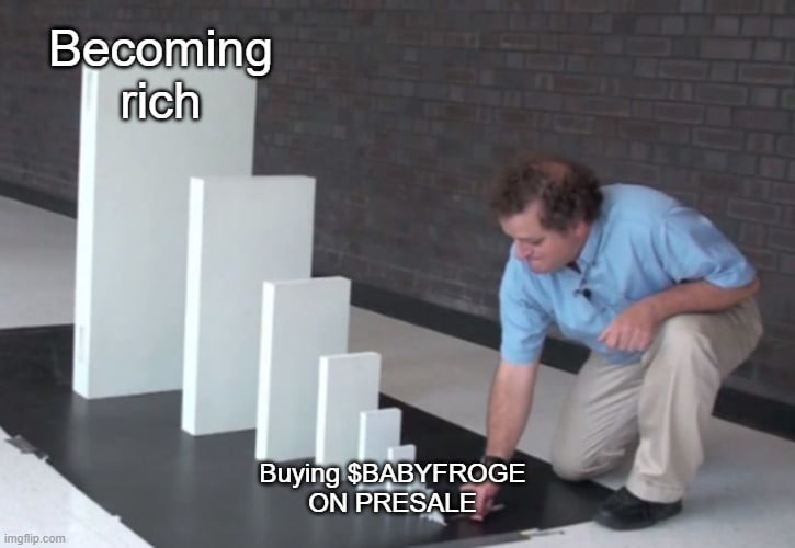 FROGEBABYETH's tweet photo. That is true! Make your choice now 🐸🐸🐸 

Become rich: https://t.co/uzOMzPplNq

#FROGE $FROGE #BABYFROGE #FrogeArmy #ETH #MEMECOIN #MEMETOKEN https://t.co/ZkRXjkl29m
