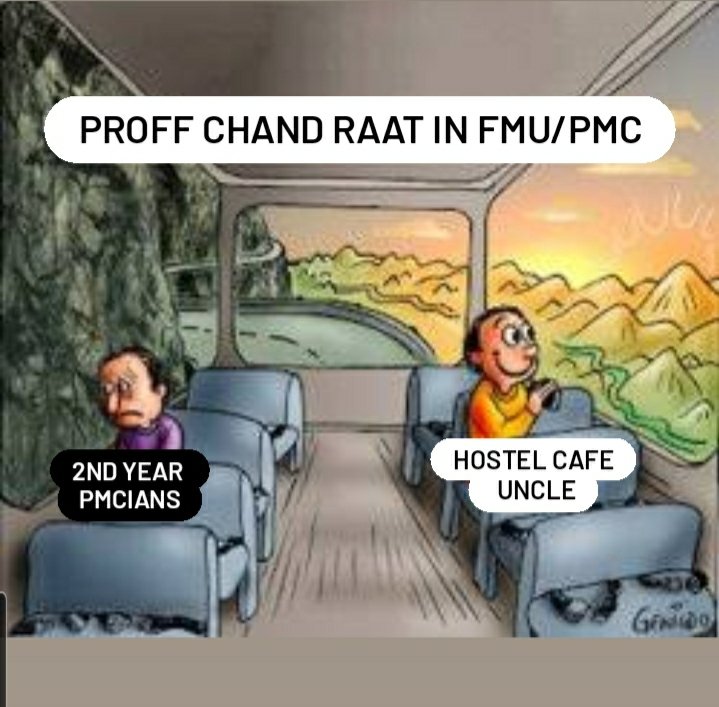 Only the hostelites would know the context. 

Best of luck, may Allah make it easy for all of you.