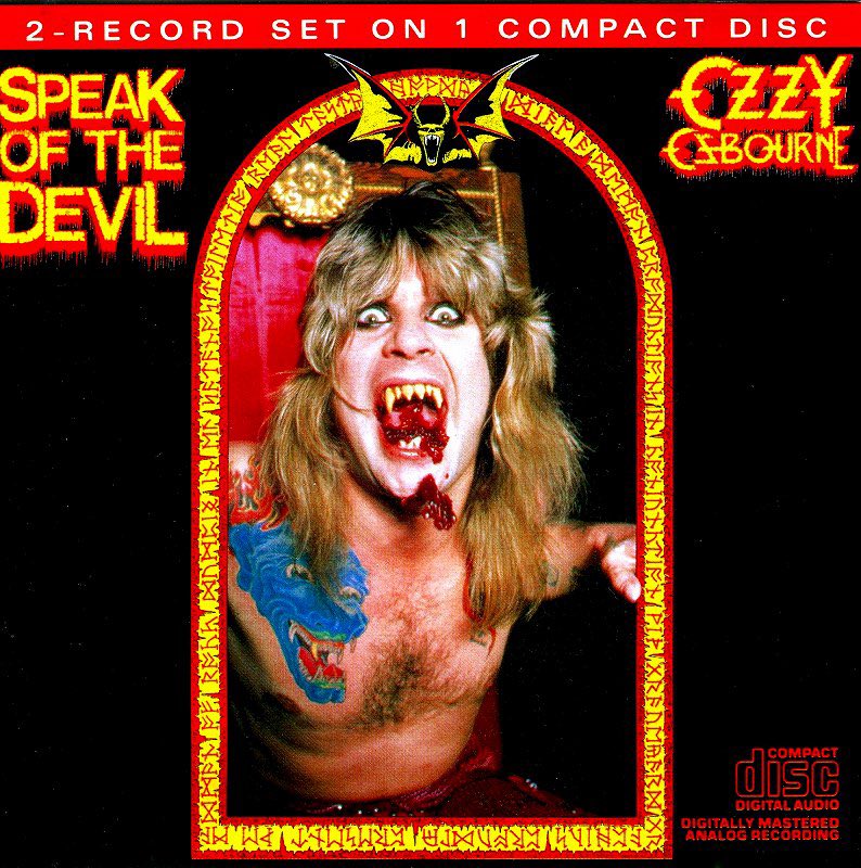 #サブスクにない名盤

#OZZYOSBOURNE
#SPEAKOFTHEDEVIL
#BradGillis