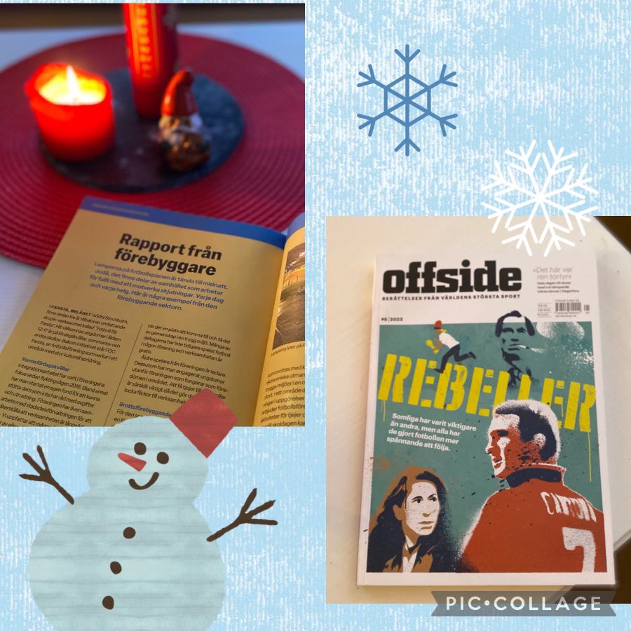 Äntligen! Nya numret av <a href="/MagasinOffside/">Fotbollsmagasinet Offside</a> har kommit.