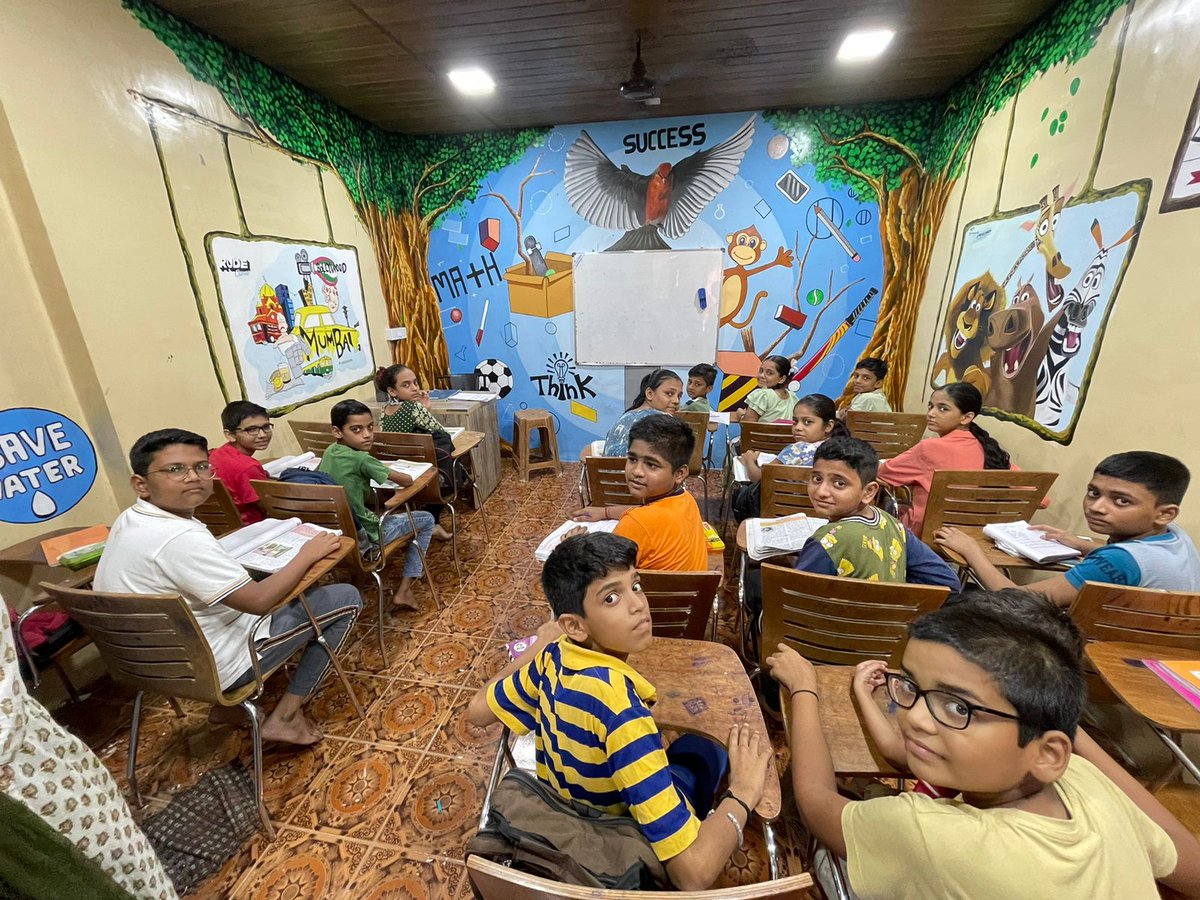 RudeCares's tweet photo. We are excited to reveal the freshly upgraded classroom of our Education For The Future program! 📚📕 https://t.co/YjJcYaFoHg