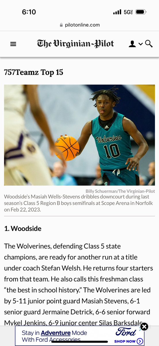 We know we have along way to go on our Journey however we would like to thank <a href="/VaPrepsRivals/">Virginia Preps</a> / <a href="/757teamz/">757Teamz</a> /<a href="/sportsplug757/">Sportsplug757</a>  for the preseason recognition ! Our goal is to be Number 1 at season end and we have a lot of work to do ! Humbled to be thought of so highly 

#TheWay