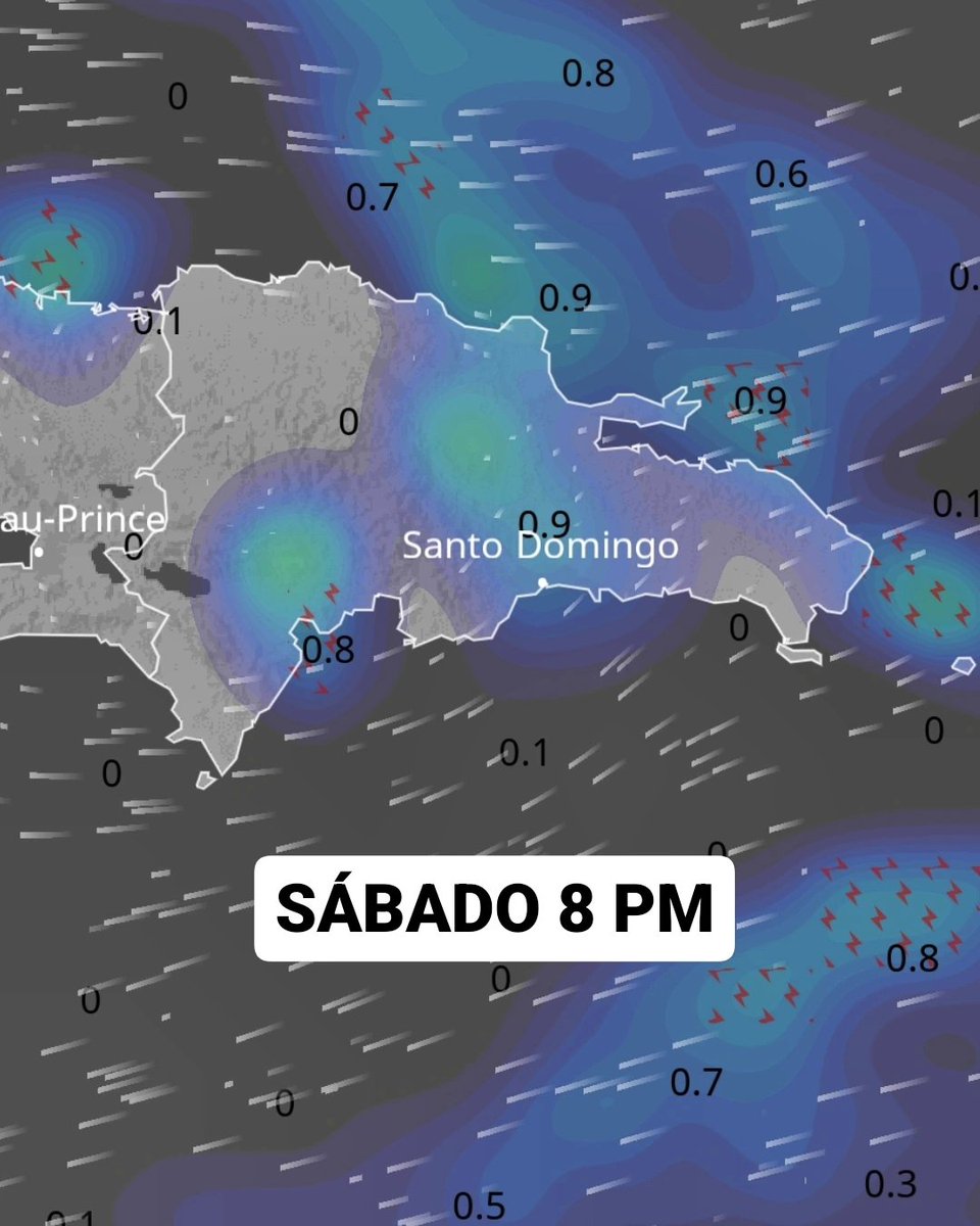 JeanSuriel's tweet photo. 🔴TOMEN NOTA🔴
Este fin de semana, podrían desarrollarse algunos períodos lluviosos en República Dominicana debido a la cercanía de una vaguada y a los vientos del noreste, procedentes del océano Atlántico.

⚠️Actualmente se encuentra al norte del Caribe el sistema frontal número 10, el cual empezará a debilitarse esta tarde sin llegar directamente al territorio dominicano.

⚠️Desde hoy aumentará la entrada de la nubosidad y las lluvias dispersas por la incursión de los vientos del noreste y el debilitamiento del frente frío, que dejará una vaguada al noreste del país.

🔵La BUENA NOTICIA es que las temperaturas se refrescarán aún más durante este fin de semana: los vientos empujarán hasta RD la masa de aire fría ubicada al norte de la región.

⚠️Para este sábado, las lluvias moderadas estarán concentradas en el noreste, norte, sureste, sur y Cordillera Central; mientras que el domingo se registrará un aumento de las lluvias al final de la tarde en el litoral caribeño.

⚠️El lunes no se esperan precipitaciones de importancia en República Dominicana por el alejamiento de la vaguada.

✅️ https://t.co/WlQFg167bk 
➡️ @AgendaClimatica 
▶️ https://t.co/OBEFwksFsW