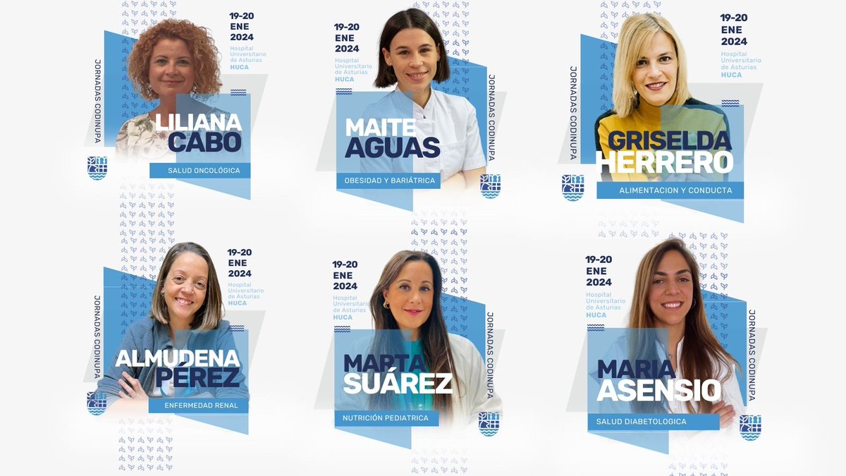 Ponentes I Jornadas CODINUPA + talleres + mesas redondas.