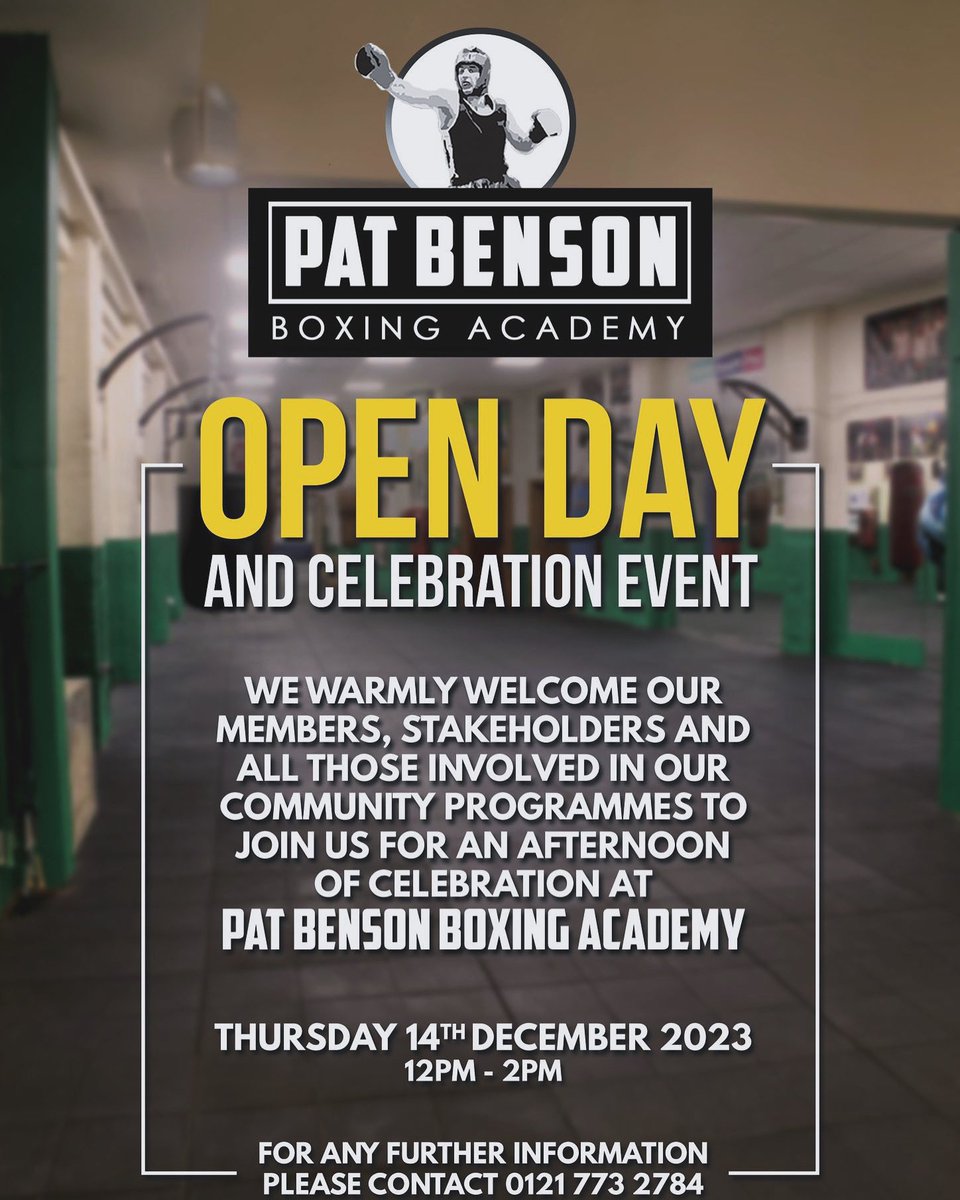 Join us to celebrate the success of our charity and its members, at our #Digbeth base on Thursday 14th December at 12pm. All welcome.