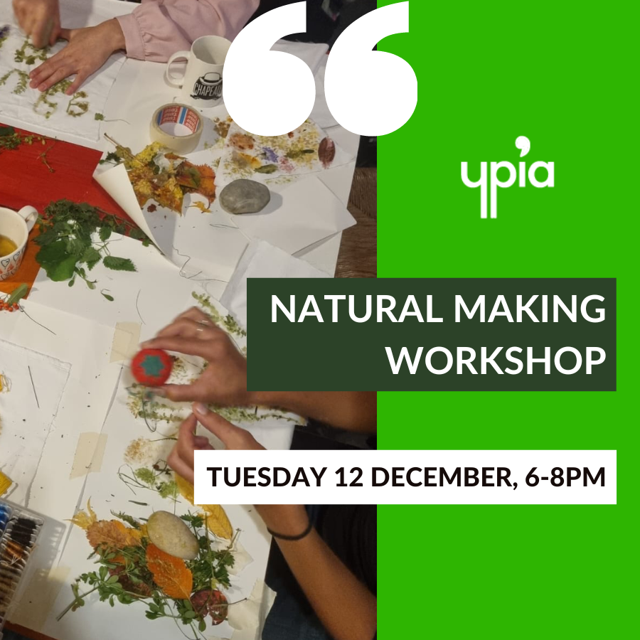 Natural Making Workshop 12th December 6-8pm

Come and enjoy some mindful festive making at <a href="/WellSpaceE9/">Well Space Community</a>, creating natural art pieces using sustainable art practices.

Tickets 👉 ypia.co.uk/event/natural-…