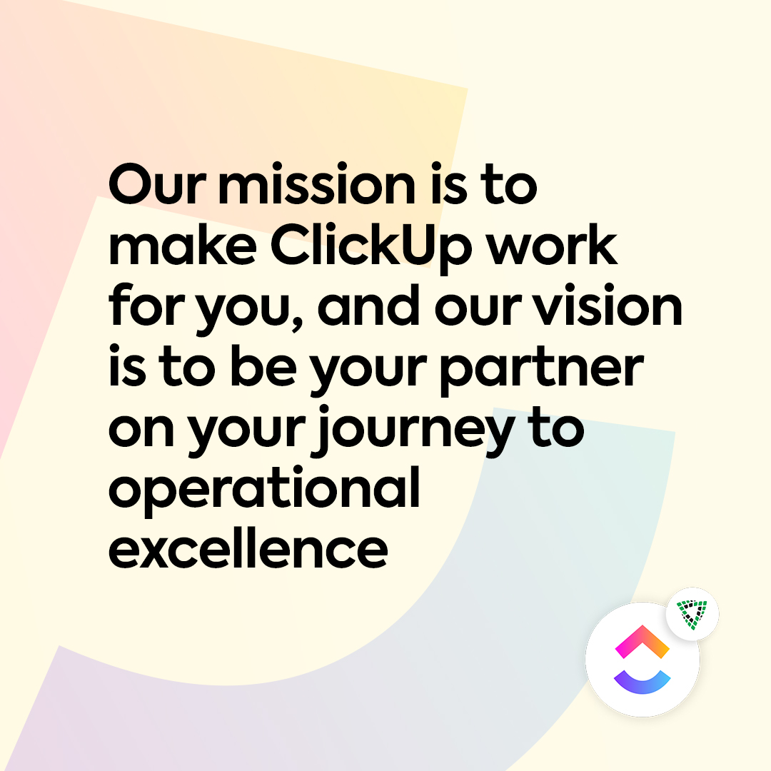 VisioneerIT's tweet photo. Exciting News! 🚀 VisioneerIT is expanding its services to include ClickUp for advanced Project Management. Get ready for a more streamlined and efficient workflow! #ProjectManagement #ClickUp #VisioneerIT #OperationalExcellence https://t.co/BSC67wUusv