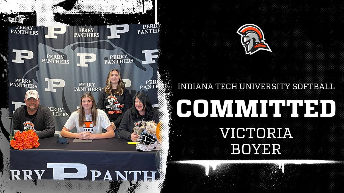 Victoria Boyer will be continuing her academic and softball career at Indiana Tech University.  Congratulations Victoria!