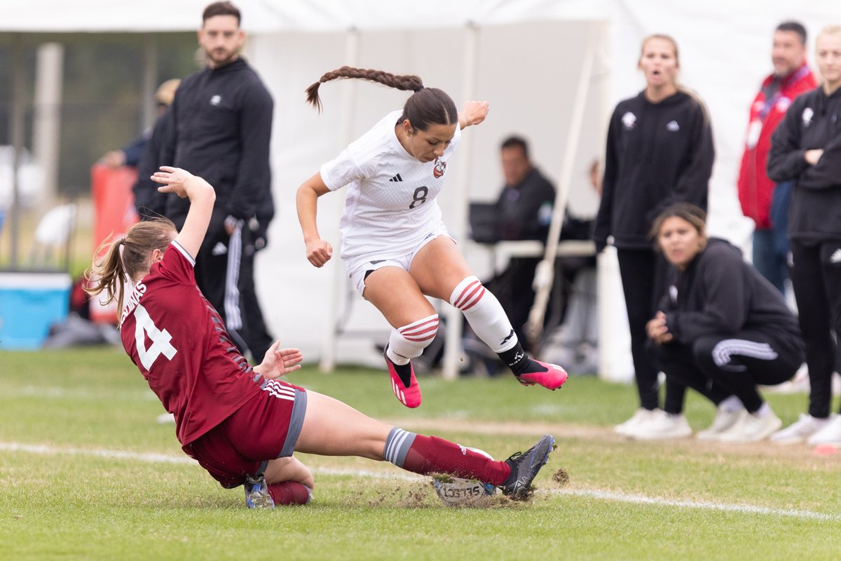 W⚽️ The #NAIAWSoccer National Championship Semifinals are set and will kick off tomorrow in Foley, Ala. at 1 and 4 p.m.. Did you miss yesterday's Quarterfinal action? Check out how the semifinals were set --> bit.ly/416MZci #collegesoccer #BattleForTheRedBanner