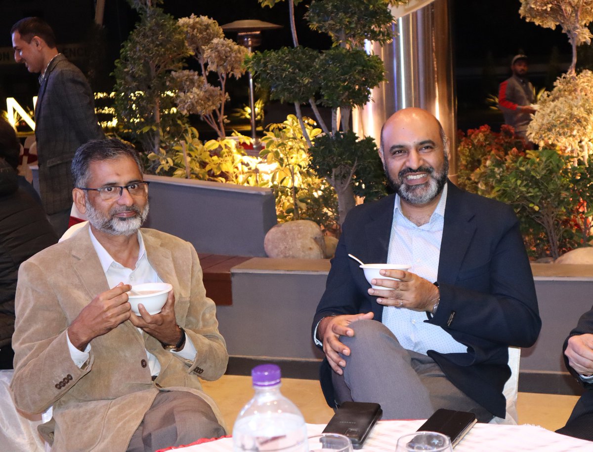 NICATPakistan's tweet image. ✨🍽 NICAT &amp;amp; Connected Pakistan brought together the brilliance of M. Saleem Ahmad Ranjha, Global Tech and Social Entrepreneur, Asim Shahryar Husain, CEO Ignite - NTF, and Dr. Tauseef Ur Rehman,  Project Director Tech, NASTP at our Networking Dinner.

#CPC2023 #NICATPakistan