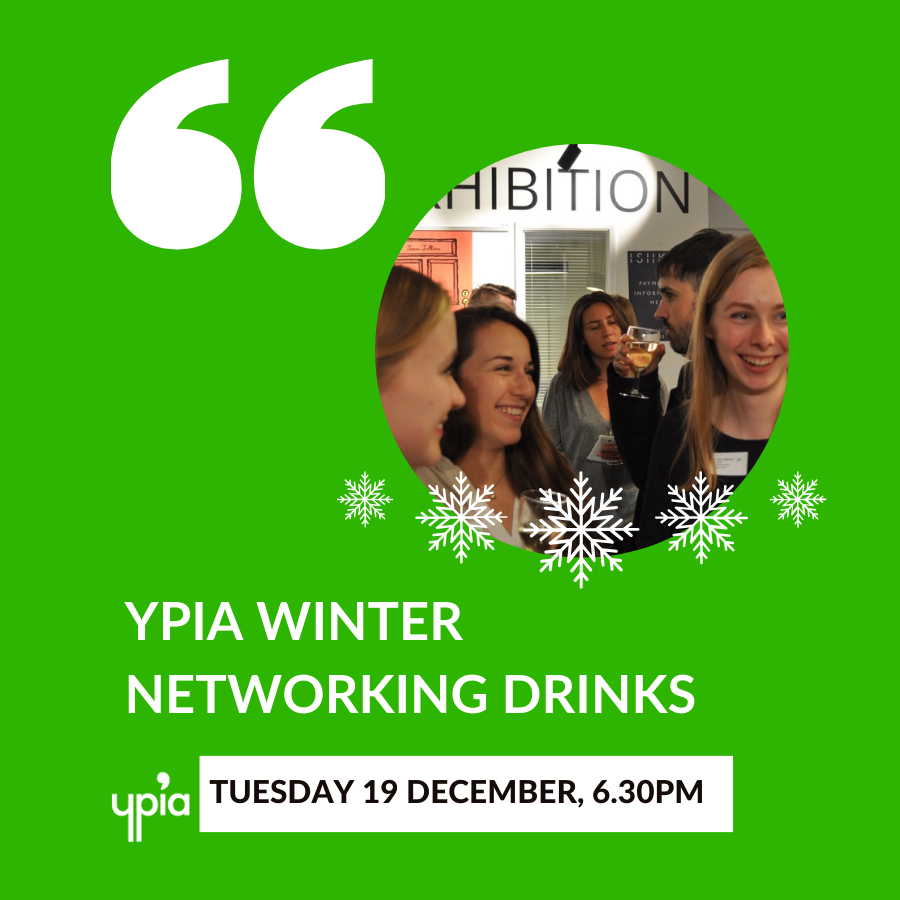 We're signing off from 2023 in style with networking drinks at <a href="/FoundersArms/">Founders Arms Pub</a>, situated right on the South Bank. 

Join us for a festive  drink from 6.30pm on Tuesday 19 December, meeting new colleagues from across the sector.

Tickets 👉ypia.co.uk/event/ypia-win…