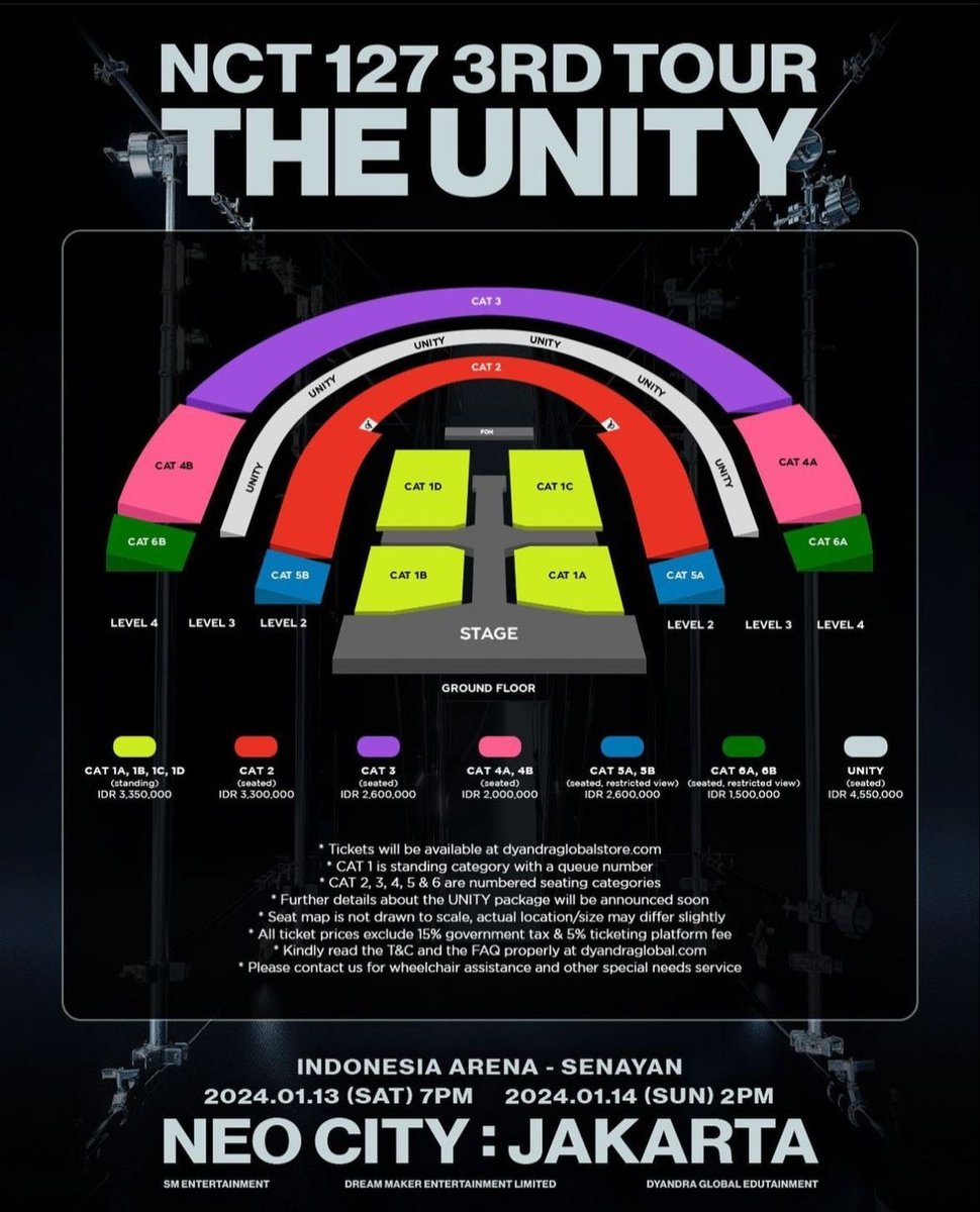 OPEN JASTIP THE UNITY NCT 127 : JAKARTA

✧ Fee jastip 300 rb/tiket 
✧ Booking slot = 50% dari fee jastip 

How to Order
↳ chat ke cp admin yang ada di bio dengan format
[Jastip Tiket] 
Nama :
Tiket : The Unity NCT 127

#NCT127 #THEUNITYinJAKARTA #NCT127_NEOCITY_THE_UNITY