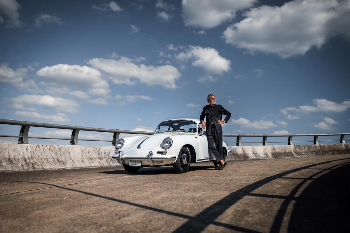 1964er Porsche 356 SC wird zu Gunsten der Kinderkrebshilfe Schweiz versteigert; media-corner.ch/press/1964er-p… Copyright Foto mit Alfredo Häberli: Andrea Klainguti / Classic Drive