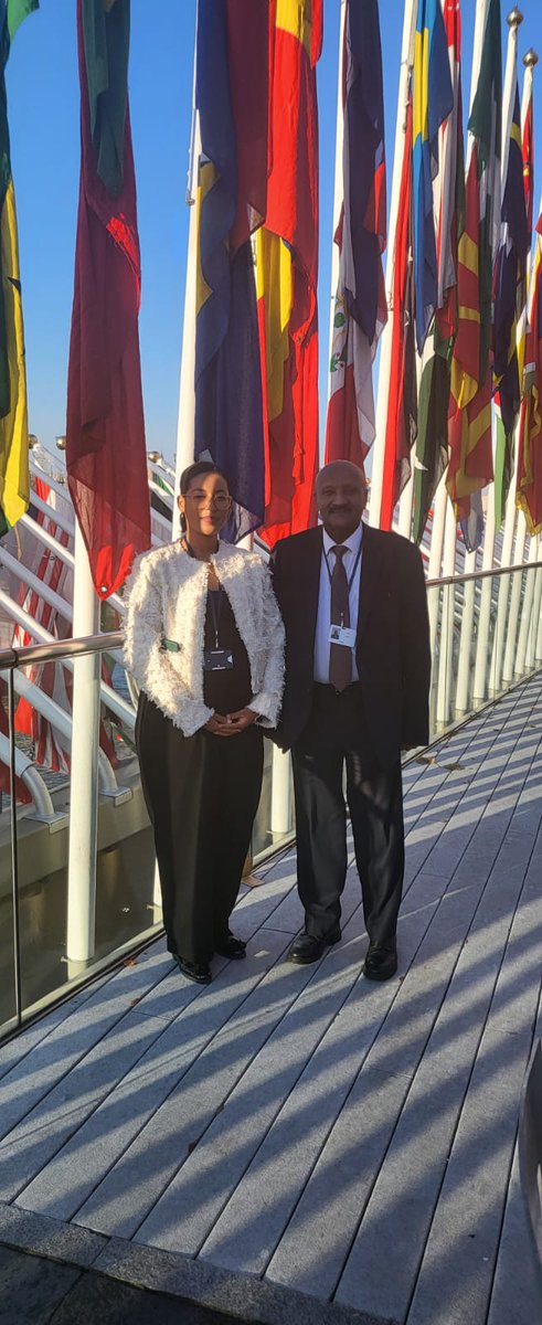 Charge 'de Affairs Mr. Saleh Abdella,  &amp; Mrs. Yohanna Paulos are participating at the IMO council election that is taking place today with 45 candidates for 30 seats in category a, b and c - the election  of the council for 2024-2025 is being held during the 33rd IMO assembly.