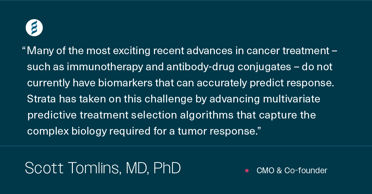 Strata Oncology will present new data on its innovative, proprietary biomarkers at #NACLC23 and #SABCS23
Read more: bit.ly/3R236D7
#lungcancer #NSCLC #breastcancer #biomarkers #immunotherapy #AntibodyDrugConjugates