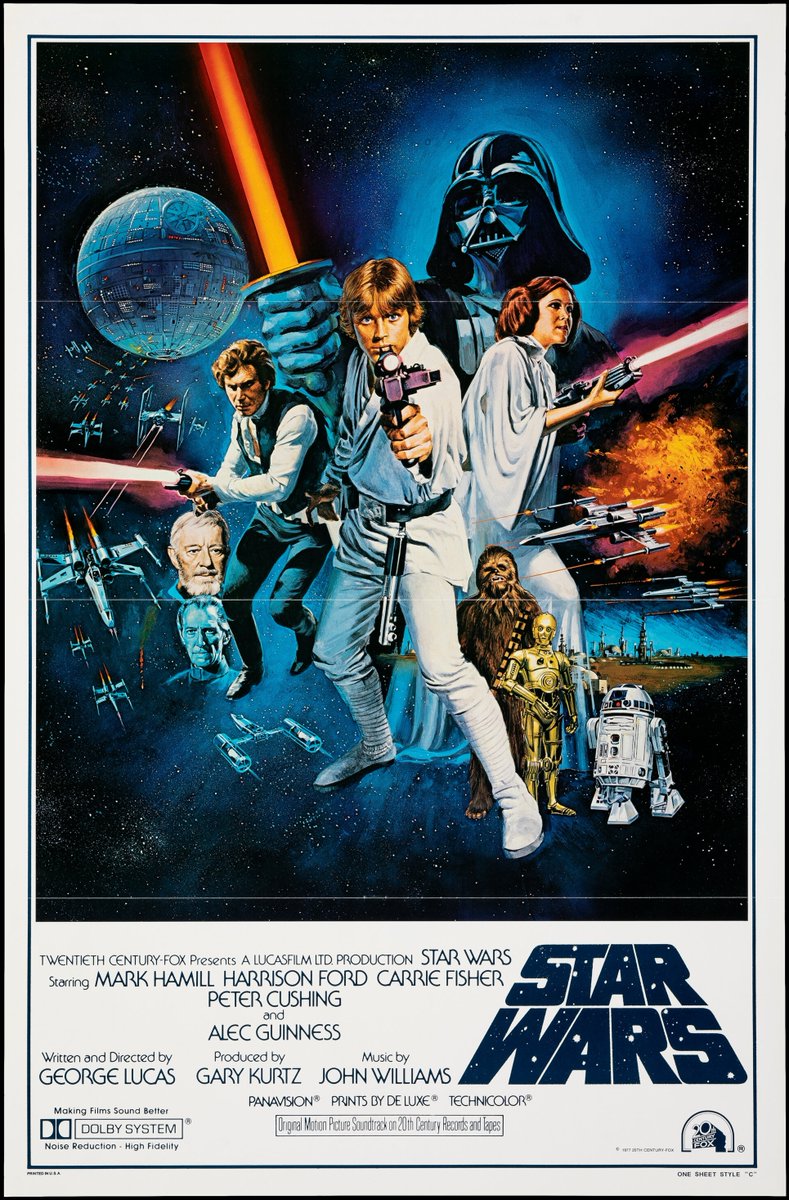 PulpCovers's tweet photo. Which was the best of the original Star Wars posters?
(Poll in reply)

1) Tom Jung's OG 
2) Greg and Tim Hildebrandt's "more comic book-y” take
3) Tom Chantrell's final British version
4) Michelangelo Papuzza's awesomely insane Italian version
5) Other (post in comments) https://t.co/cBpyNQttfN