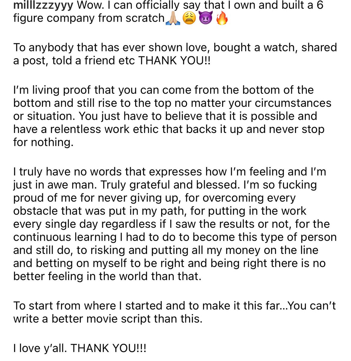 Wow. I can officially say that I own and built a 6 figure watch company from scratch🔥😩😈

It’s been a helluva journey to get here and still got more work to do🙏🏼 

LEGACY 4 LIFE ⌚️👑♾️

<a href="/Legacywatches__/">Legacy Watches</a> 

legacy-watches.shop