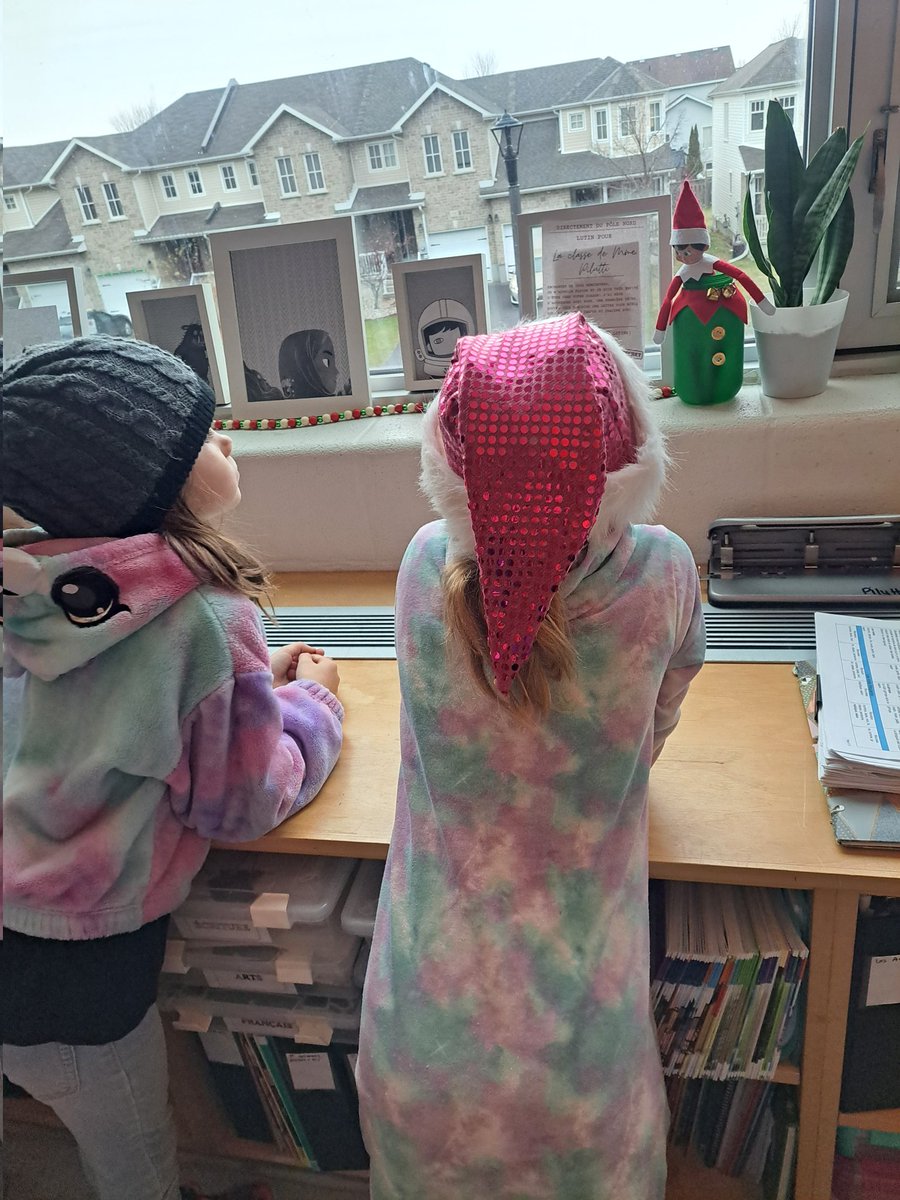 MmePilutti_LDSB's tweet photo. Some magic to start our morning ✨️ we had a surprise visitor arrive with a note 📝 and the class was very excited! Flocon, the class elf is here and is asking for letters from everyone to get to know the class #teacherwin #writingtask https://t.co/c7nkLZVOEM