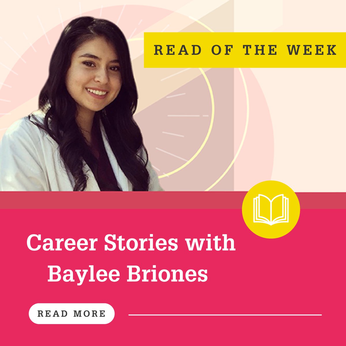 In the next part of our Career Stories series, Baylee Briones shares her journey to becoming a travelling medical laboratory scientist and the unique experiences encountered along the way 🌎

Check it out as our #ReadoftheWeek below! 🥼

bit.ly/3GlWRoH

#MedLab