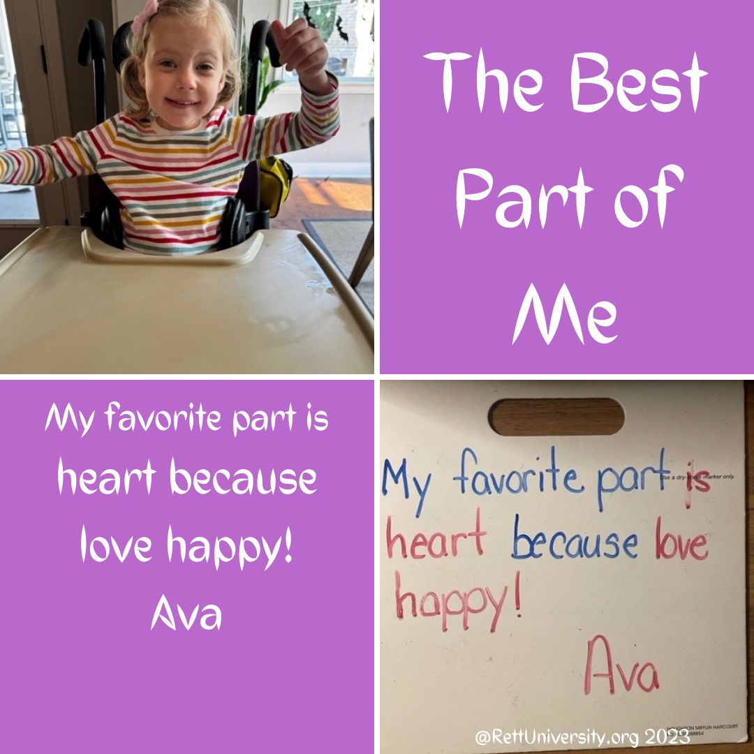 girlpower2cure's tweet photo. #FridayFocus #TheBESTPartOfMe Meet Ava who is just learning how to use her writing skills. Ava says her heart is the best part of her because she loves and is happy. We love that big smile that radiates love miss Ava. Thank you for sharing with us! https://t.co/lMIZ9j0FDf