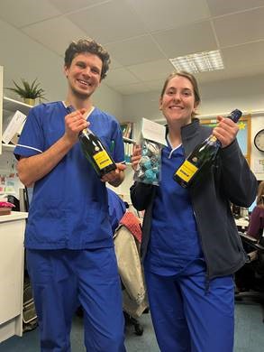 MARCH (@march_trial) on Twitter photo Hope you're having a happy Friday like Kevin, Anna & co <a href="/KingsCritCare/">King's Critical Care</a> 
We're so grateful for their recent hard work on the <a href="/MARCH_trial/">MARCH</a> 🥂 - a super team led by <a href="/ReenaM2703/">Reena Mehta</a>
<a href="/bronwenconnolly/">bronwen connolly</a> <a href="/dfmcauley/">Danny McAuley</a> Hope you're having a happy Friday like Kevin, Anna & co <a href="/KingsCritCare/">King's Critical Care</a> 
We're so grateful for their recent hard work on the <a href="/MARCH_trial/">MARCH</a> 🥂 - a super team led by <a href="/ReenaM2703/">Reena Mehta</a>
<a href="/bronwenconnolly/">bronwen connolly</a> <a href="/dfmcauley/">Danny McAuley</a>
