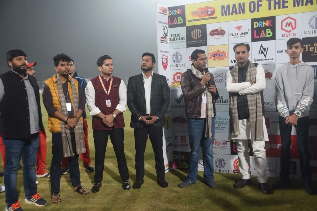 myedpl's tweet photo. EDPL के 11वें मैच में Vishwas Nagar Devils को Laxmi Nagar Warriors ने 58 रनों से हराया। https://t.co/xnUhe99tCB