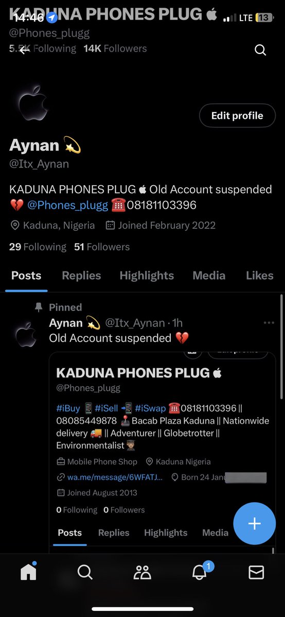 69_Phones's tweet image. β οΈβ οΈβ οΈβ οΈβ οΈβ οΈ
Follow and repost ππΌ
Old Account hacked π