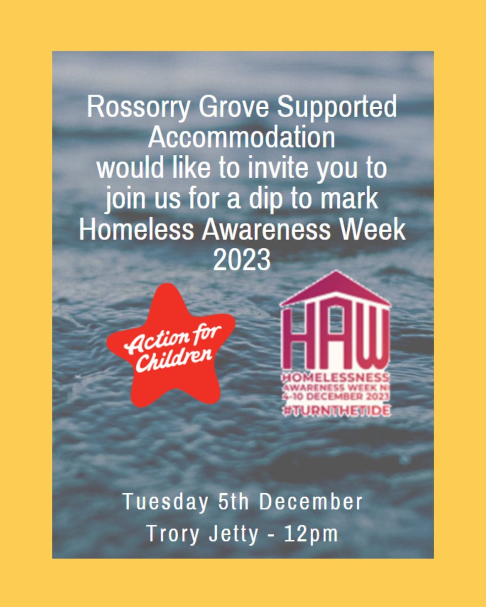 Actn4ChildrenNI's tweet photo. With #HomelessAwarenessWeek starting today, we're sharing about where you can find our Floating Support &amp; Rossorry Grove teams this week, as they get involved. They'll be out at various events throughout the week, spreading awareness and offering support
#TurnTheTide @HomelessNI https://t.co/8z0hJ4N9hK
