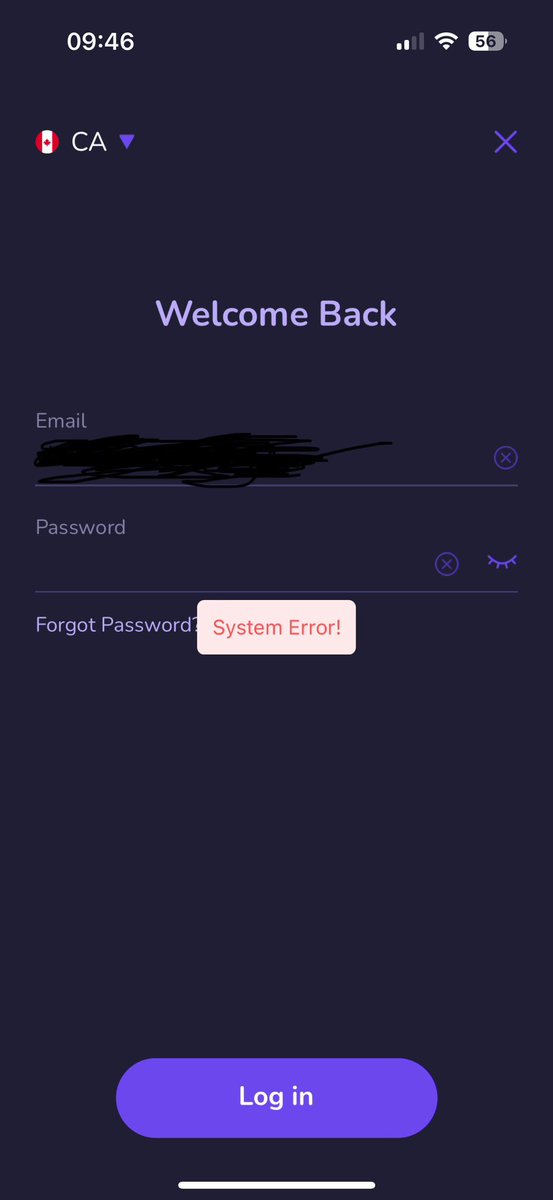 kingoftheott's tweet photo. @VirgoCX @AdamCai15 @Blockchain_CBC Been getting “system error” for the past 3 days.. what’s going on here?? https://t.co/lP4z8HVnbJ