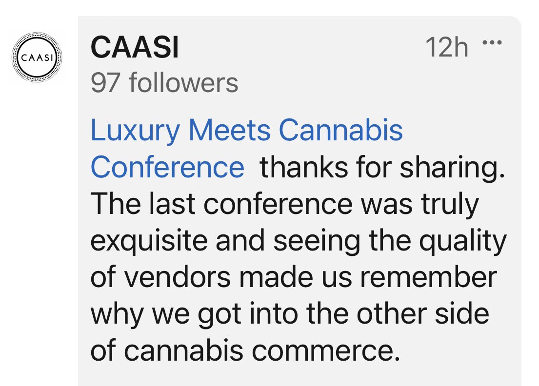 LuxuryMeetsCannabis tweet media