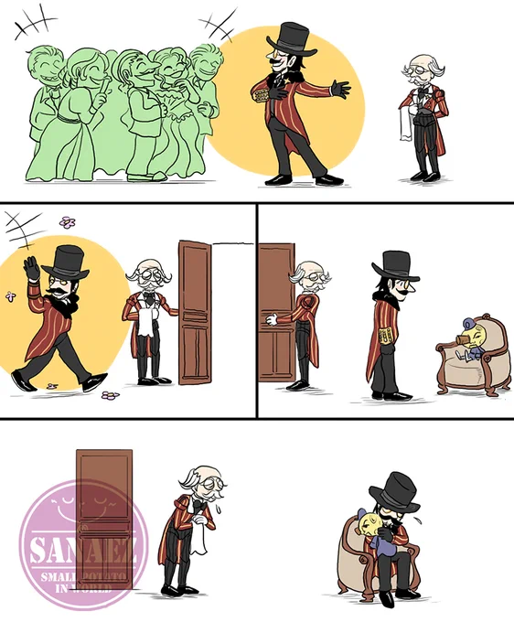 The Sadness Behind The Flamboyance🧐

#LiesofP #liesofPfanart #Venigni #Pulcinella 